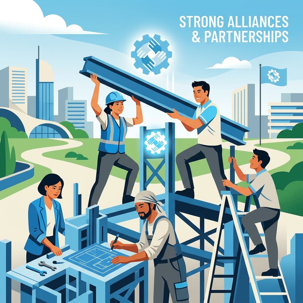 Allied groups illustration